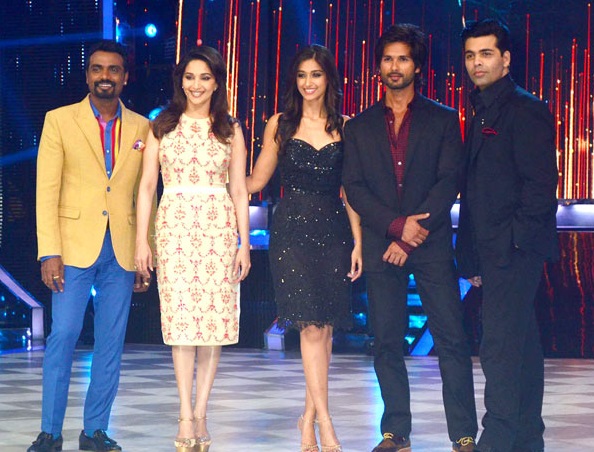 Remo-Dsouza-Madhuri-Dixit-Ileana-Druz-Shahid-Kapoor-Karan-Johar