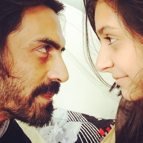 Arjun Rampal With Mahikaa