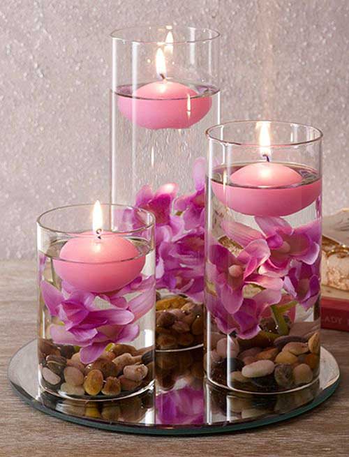 diy floating diyas