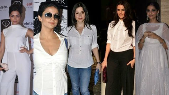 Doing white: Bollywood ladies who rocked this color