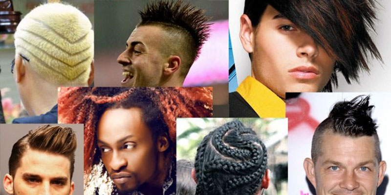 Men's Hair, Haircuts, Fade Haircuts, short, medium, long, buzzed, side  part, long top, short sides, ha… | Comb over haircut, Funky hairstyles,  Mens hairstyles short